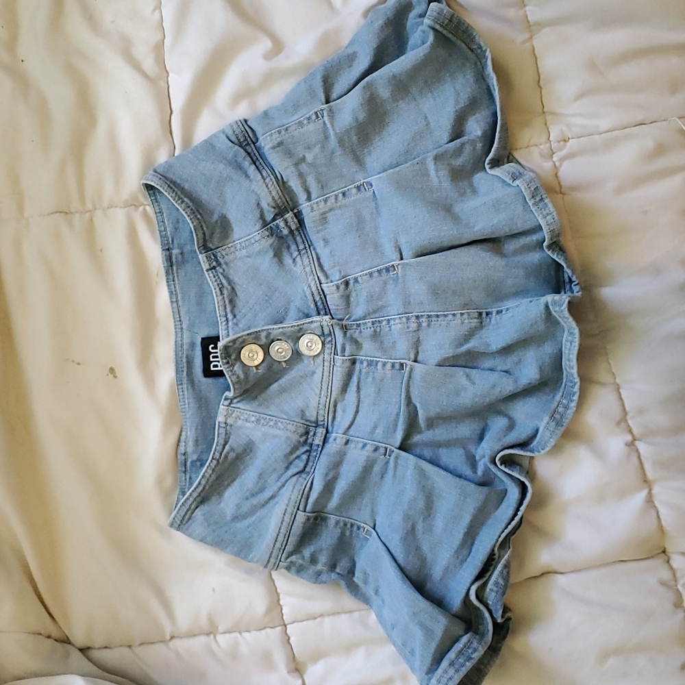 UO BDG mini denim skirt